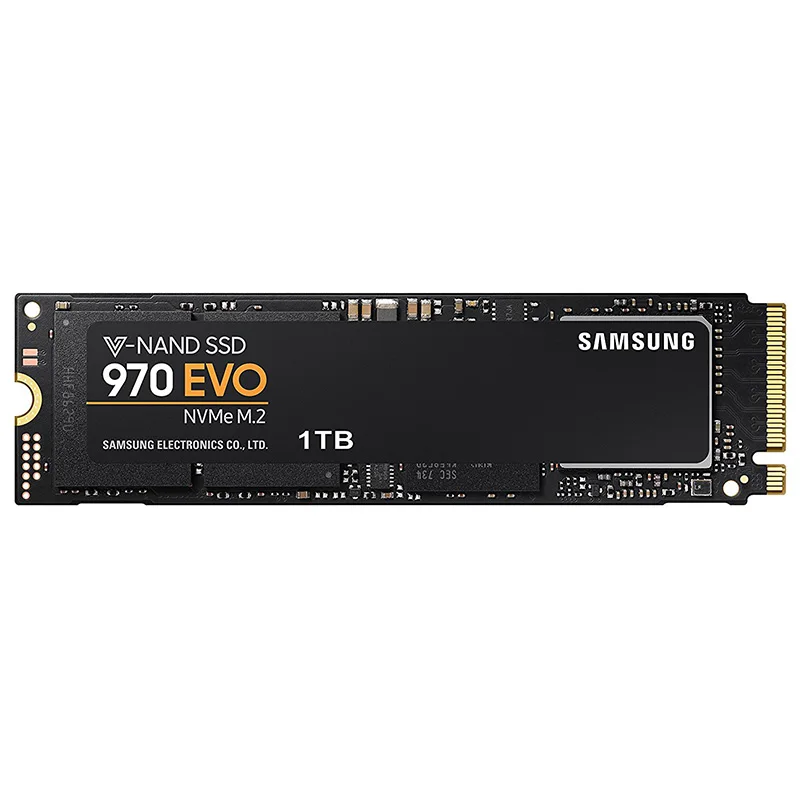 SSD SAMSUNG M.2 SSD M2 1TB 500G 250G HD NVMe SSD Hard Drive HDD Hard Disk 1 TB 970 EVO Solid State PCIe for Laptop Computer