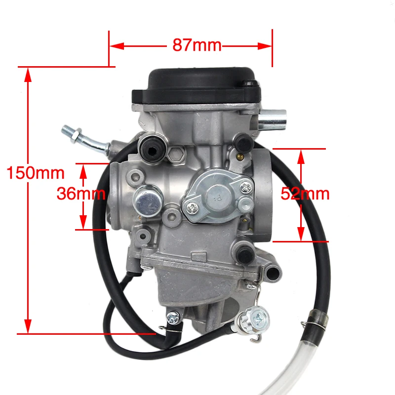Карбюратор ZSDTRP PD33J 33 мм 400cc для Wolverine 350 YFM350 YFM400 Baja дикой природы большой Медведь 400