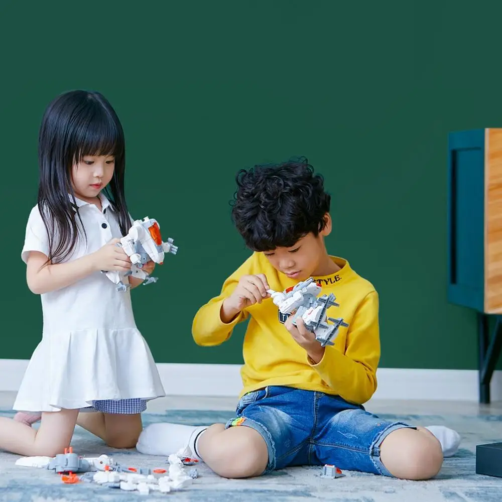 Mijia Bravokids 54 шт. модель воина робота электрический набор для самостоятельной