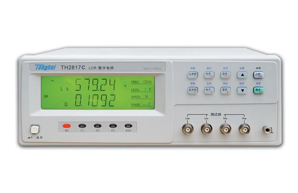 TONGHUI TH2817C ЖК-дисплей дисплей Авто range100kHz точность цифровой измеритель иммитанса базовая точность 0.1