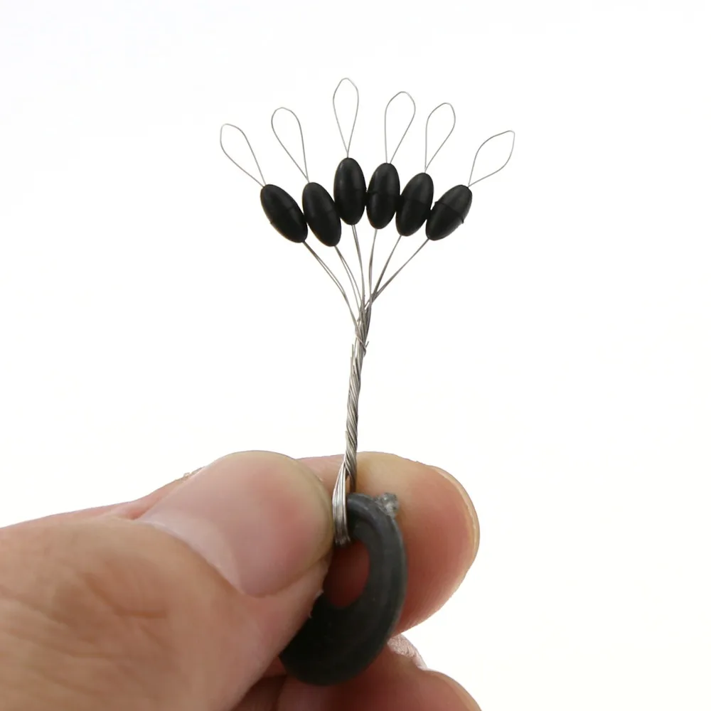 JOSHNESE 20 قطعة/الحزمة 6 في 1 حجم L الأسود المطاط البيضاوي سدادة الصيد بوبر تعويم ، شحن مجاني JOSHNESE 20 قطعة/الحزمة 6 في 1 حجم L الأسود المطاط البيضاوي سدادة الصيد بوبر تعويم ، شحن مجاني