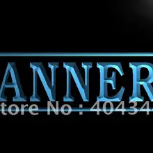LB810-баннеры Дисплей Флаг светодиодный знак неонового света
