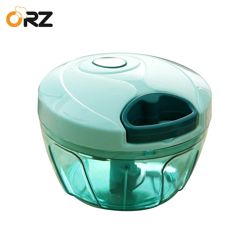 

ORZ Multifunctional Meat Grinder Hand Pulling Dumpling Spice Mincer Garlic Ginger Vegetable Chopper Food Processor Kitchen Tool