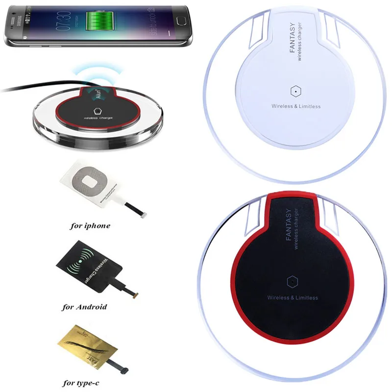 Qi Wireless Charger Charging For Oukitel K6000/Pro Homtom