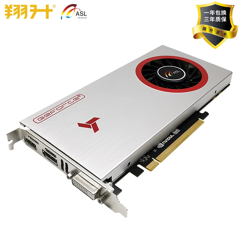 Новая Оригинальная видеокарта ASL GTX1060 SS 6G GDD5 192bit для настольного компьютера, Офисная игра для nVIDIA Geforce GT1060 Hdmi Dvi