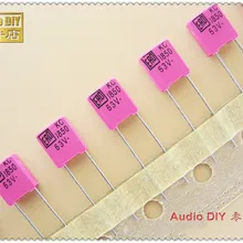 10 шт/50 шт, KC1850 серии 8200pF с алюминиевой крышкой, 63В 63v8200pf 2.5% высокой точности, самый популярный пленочный конденсатор 8.2nF 822