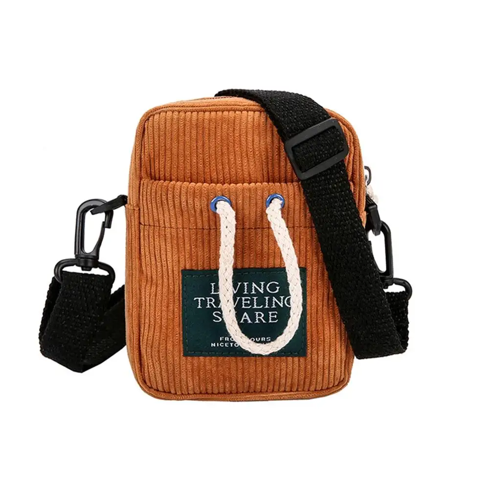 

2019 Designer handbags Women Bag Vintage Corduroy Shoulder Bags Corduroy Bucket Shoulder Handbags Women Men Small Satchel Bags