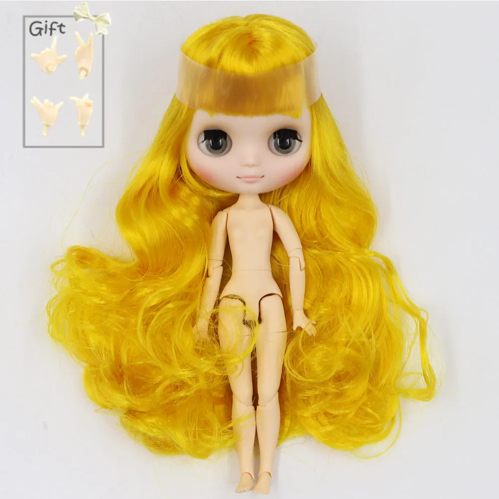 ICY Nude Factory Middie Blyth Кукла № 9 20 см 1/8 шарнир тела кукла, жесты руки как подарок Neo - Цвет: W