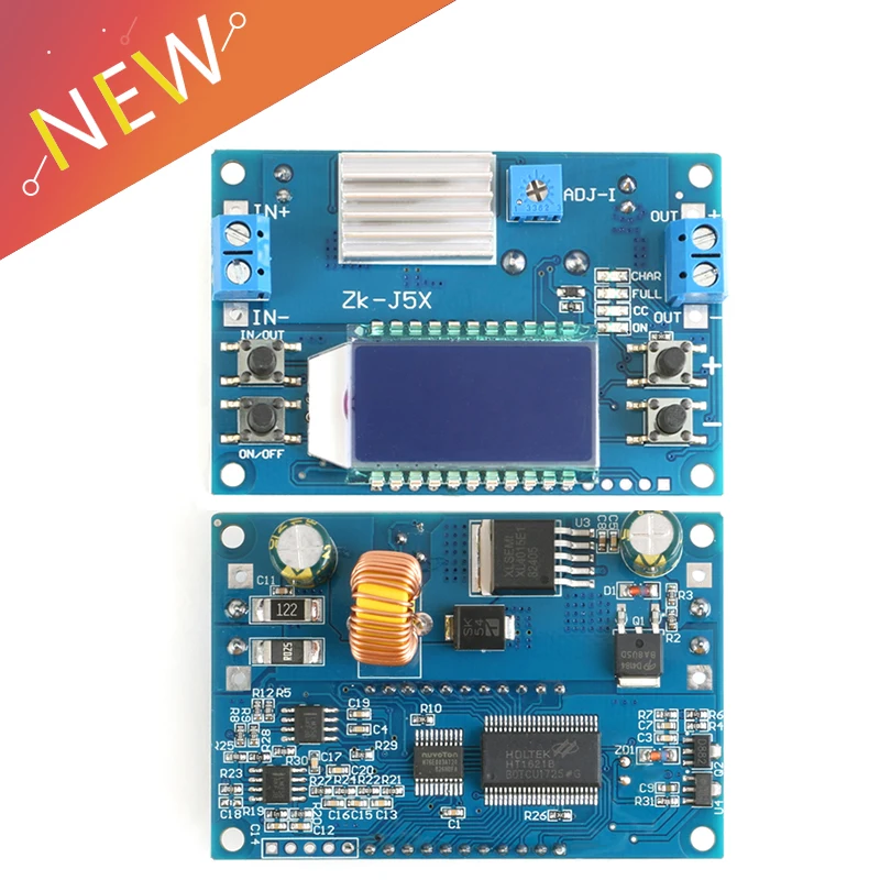

DC-DC 4.5A CNC Step-Down Power Module Adjustable Constant Voltage Constant Current with LCD Dispaly 6.5-36V 50W