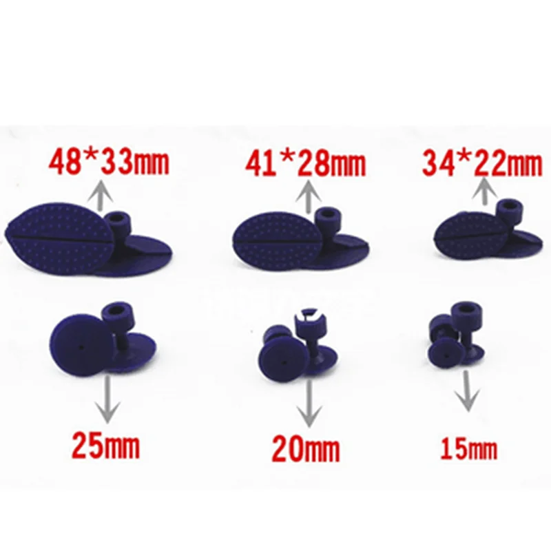 13pcs/set  Car Body PDR Paintless Dent Repair T-Bar Lifter Hail Removal Tool+Tabs