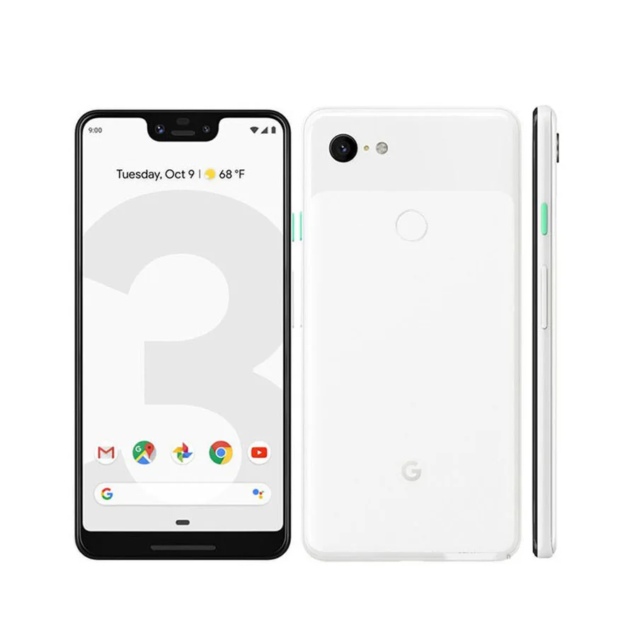 Google Pixel 3 XL мобильный телефон 6," 4 Гб Оперативная память 64/128 ГБ Встроенная память Snapdragon 845 Android 9 NFC 3430 мА/ч, Батарея смарт-чехол для телефона