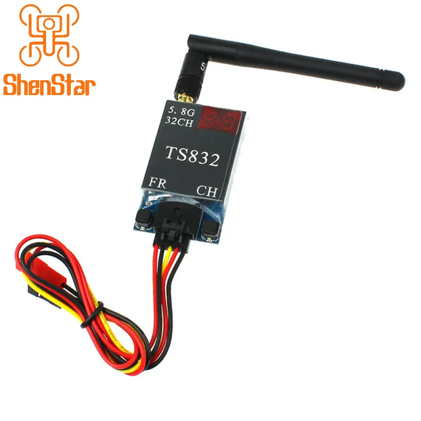 

5.8G 40CH 600mw TS832 AV Transmitter Version2.0 FPV Aerial Photo Studio Transmission Accessory