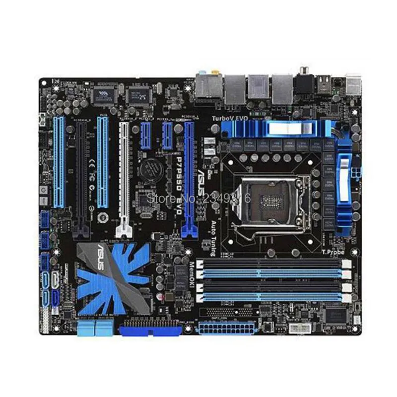 

For Asus P7P55D EVO Desktop Motherboard P55 Socket LGA 1156 i3 i5 i7 DDR3 16G ATX Original Used Mainboard