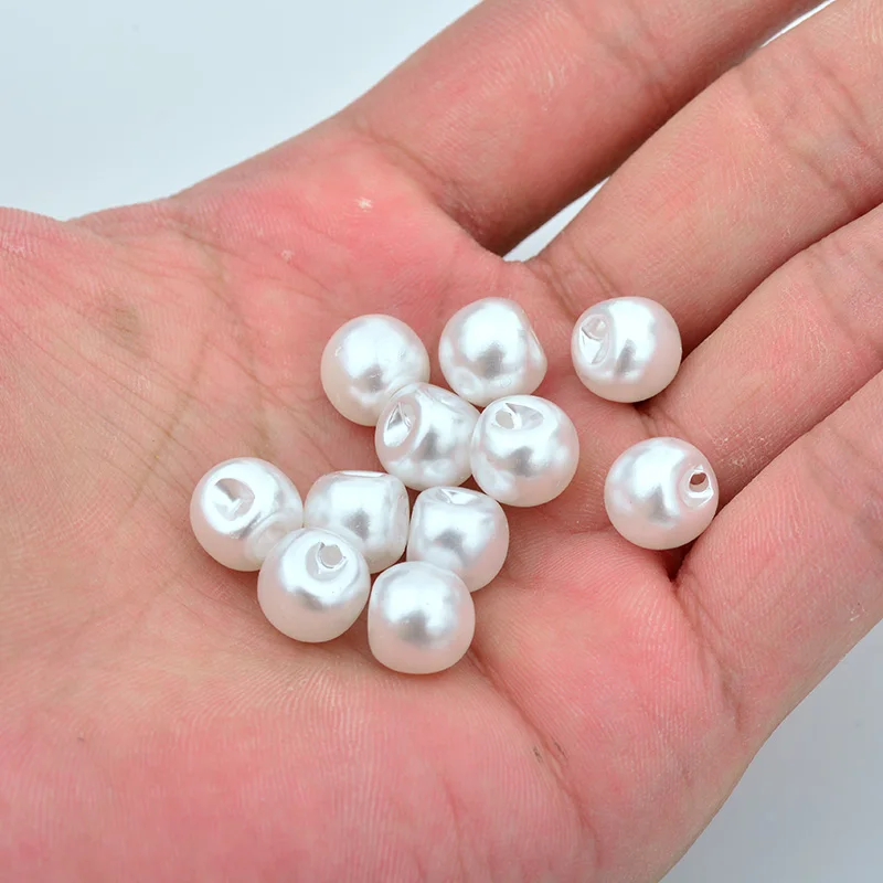 11mm / 10mm Uv Pearl Buttons For Sewing High Grade Fashion Buttons Supplies  Wear-resisting Uv High Gloss - Buttons - AliExpress