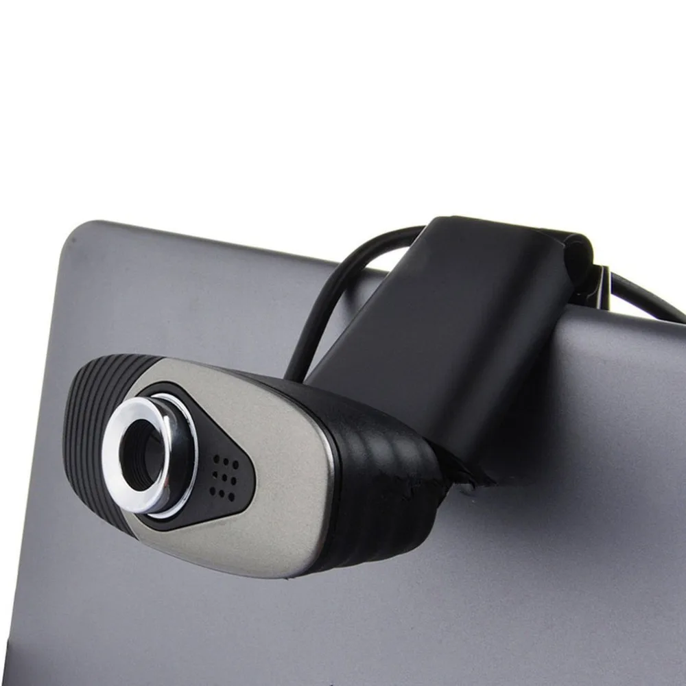 Поворотная USB Компьютерная камера видео запись 12MP HD веб-камера с микрофоном Автоматический баланс белого для настольного ноутбука ПК