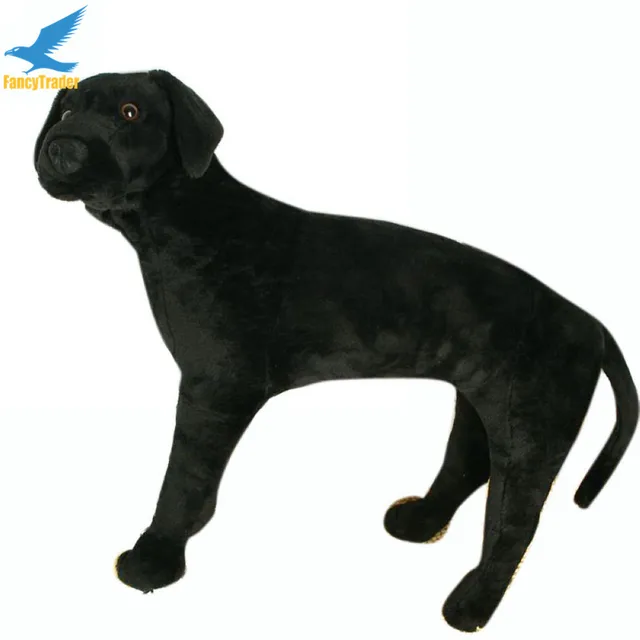Fancytrader Lifelike 24''  Big Stuffed Soft Plush Cute Labrador Retriever Dog Simulation Toy, Great Gift for Kids FT50608