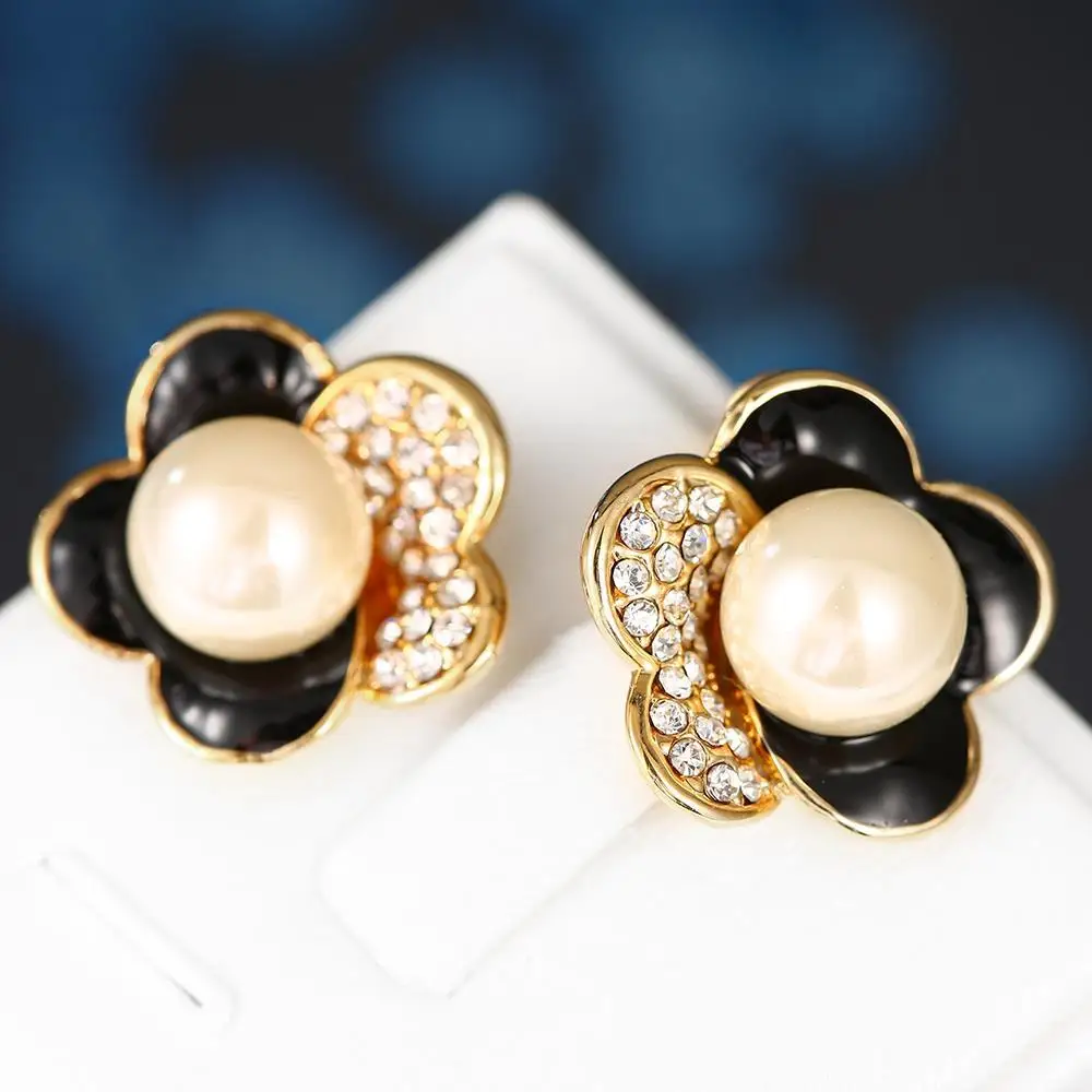 

E555 Wholesale Nickle Free Antiallergic Real Earrings For Women New Fashion Jewelry