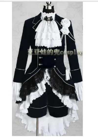 

Black Butler Cosplay Ciel Phantomhive Black Cosplay Costume