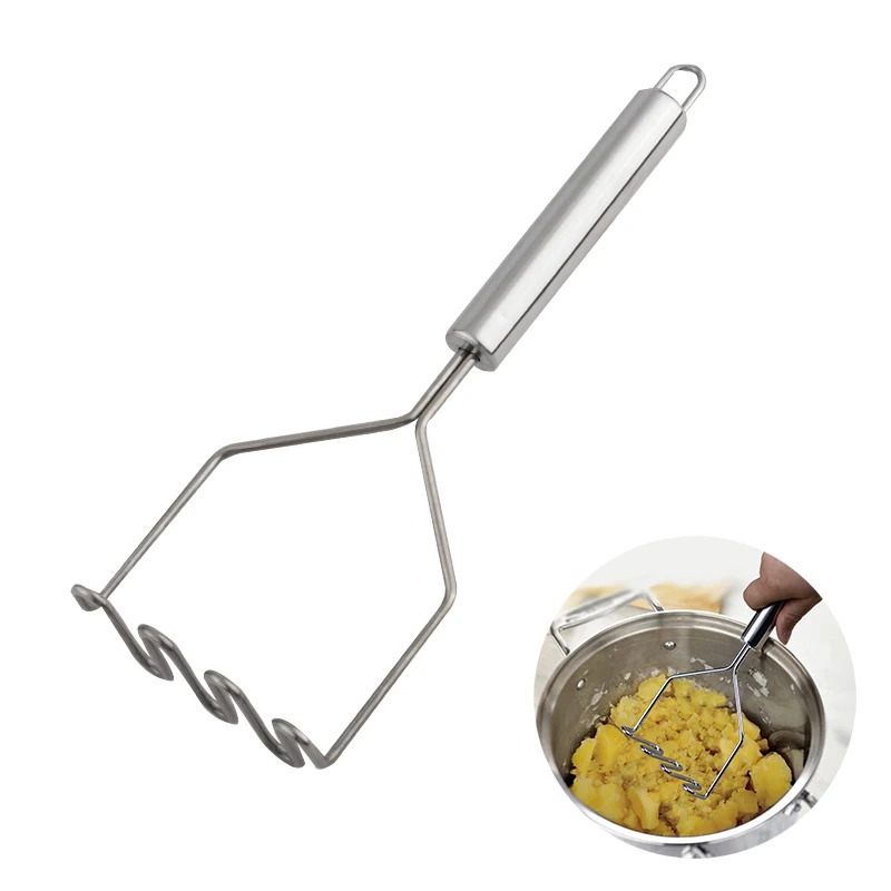 New Arrival Stainless Steel Potato Mashers Handheld Potato Ricers