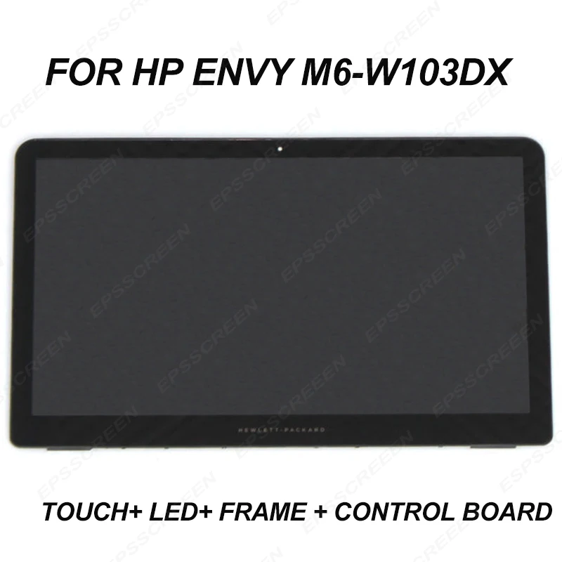 Touch Screen Digitizer Glass Panel Bezel For HP ENVY X360 M6-w102dx M6-w103dx