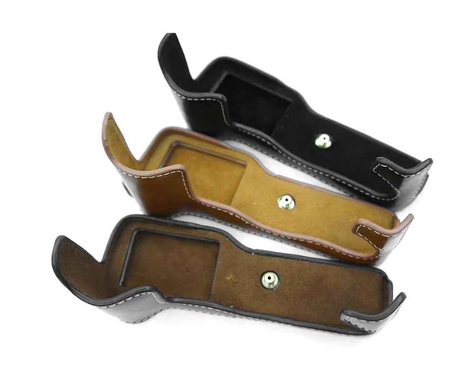 Xt2 Xt3 Borsa Per Fotocamera Custodia In Pu 1/4 Supporto A Vite Per Fujifilm Fuji X-T2 X-T3