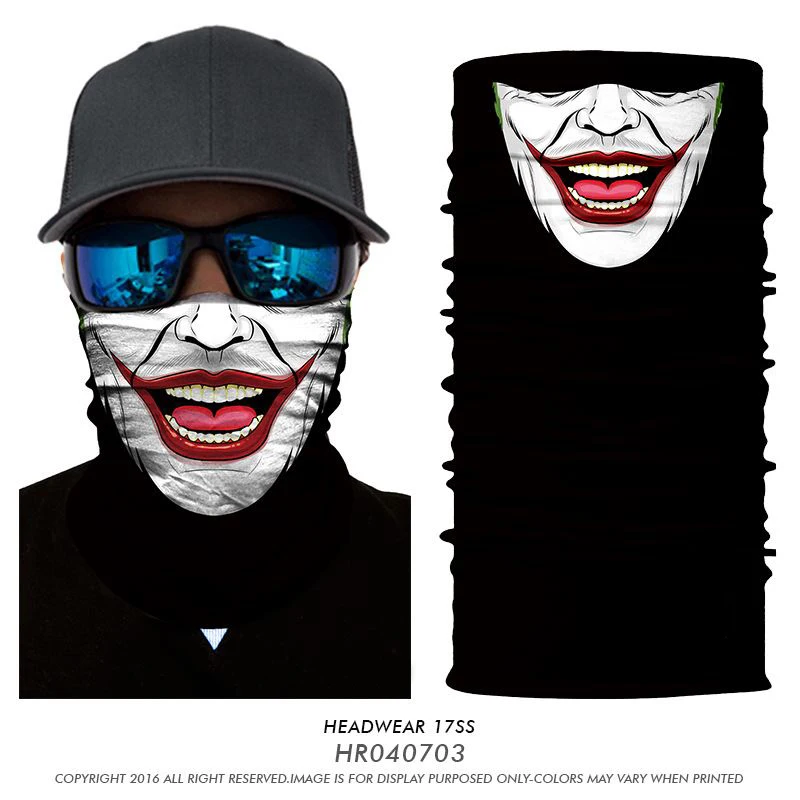 3D маски для езды на мотоцикле мужские маски CS Спорт Катание на лыжах Защита лица ветрозащитный пылезащитный Балаклава охотничья Рыбалка шарф