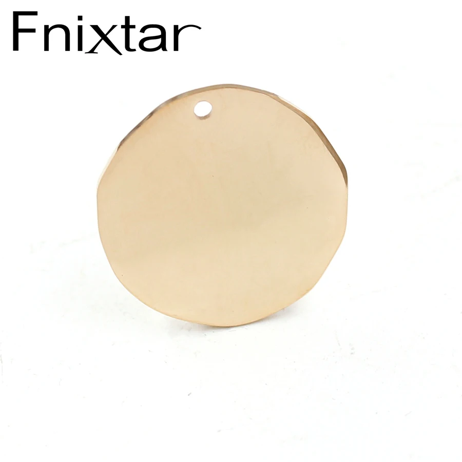 Fnixtar зеркальная полировка эффект из нержавеющей стали DIY ювелирных изделий