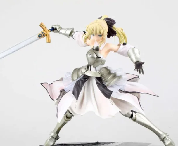 Fate Stay Night неограниченное коды Saber Lily 1/7 весы 22 см ПВХ фигурка Фигурки Коллекционная
