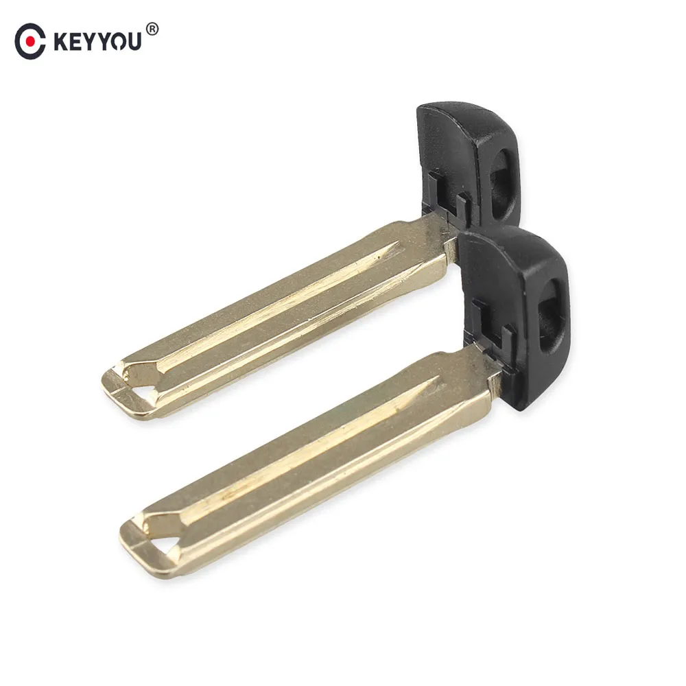 KEYYOU 10 шт./лот ключ без ключа для входа UNCUT Blade удаленный Аварийный Toyota запасной