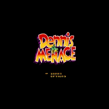 

Dennis the Menace NTSC Version 16 Bit 46 Pin Big Gray Game Card For USA Game Players