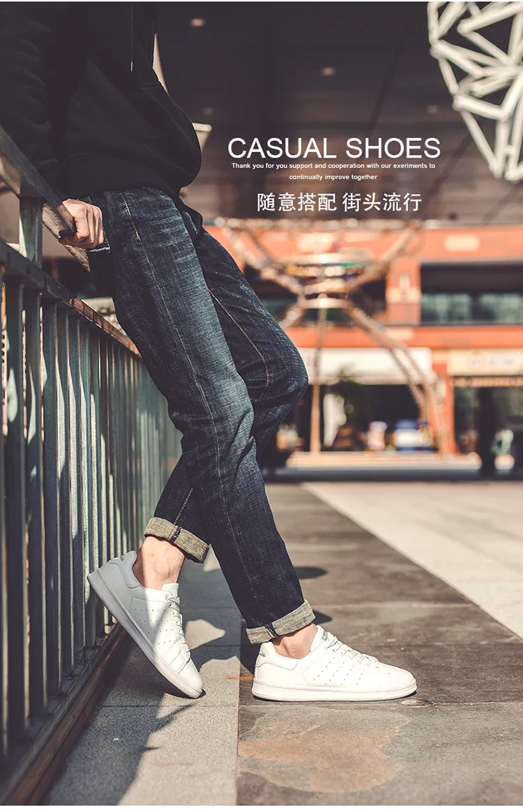 IPCCM/Коллекция года; сезон весна-осень; тренд; повседневная мужская обувь; стильные и удобные дышащие мужские белые туфли высокого качества