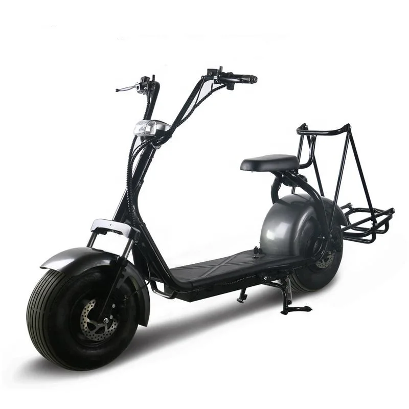 E-Scooter City Coco 2 колеса электрический мотоцикл 1000 Вт взрослый Электрический гольф скутер Citycoco внедорожный электрический мотоцикл