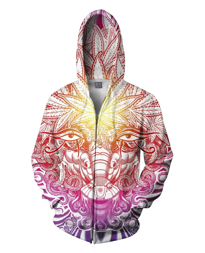 New arrival Weed Goat Zip Up Hoodie high quality hoodie aesthetic