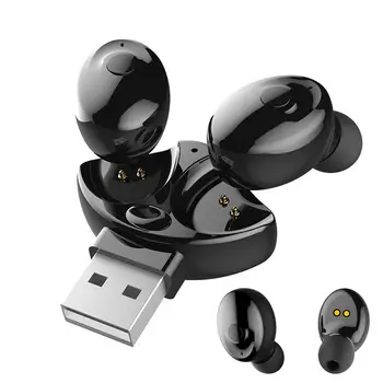 

Latest Bluetooth 5.0 Headset TWS Wireless Earphones Mini Earbuds Stereo Headphones IPX5