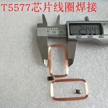 125 KHz ID записи T5577 чип и катушки RFID удара и антенны 10 шт./лот 44*25*0,25 мм