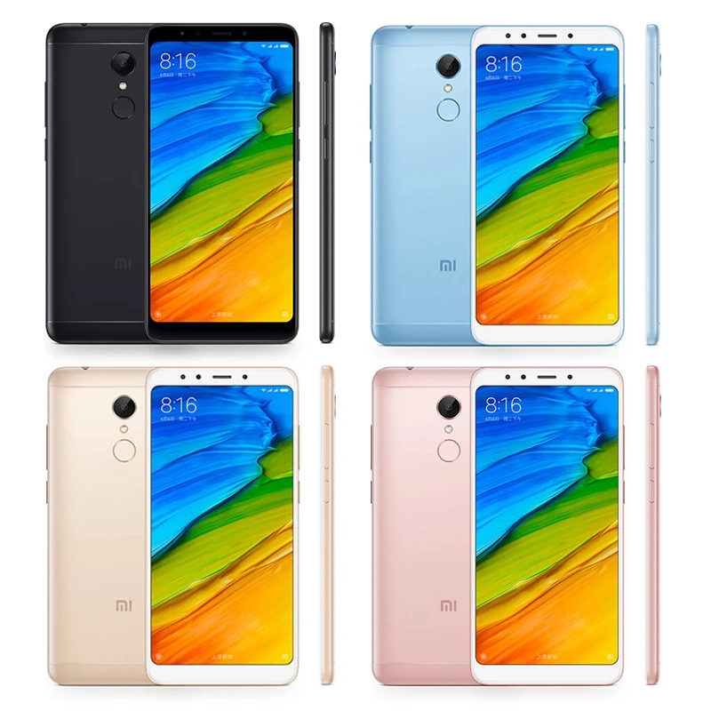 Оригинальный Xiaomi Redmi 5 Redmi5 2 Гб ОЗУ 16 ПЗУ мобильный телефон Snapdragon 450 четыре ядра 7