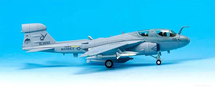 HOBBYMASTER 1/72 масштаб военная модель игрушки Grumman EA-6B Prowler VAQ-13" черные вороны" Истребитель литой металлический самолет модель игрушки