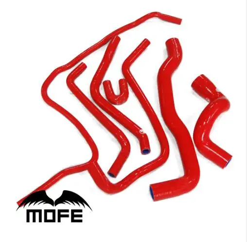 MOFE 7pcs Silicone Radiator Hose Kit for Saab 9-3 2.0T 1998~2002 |