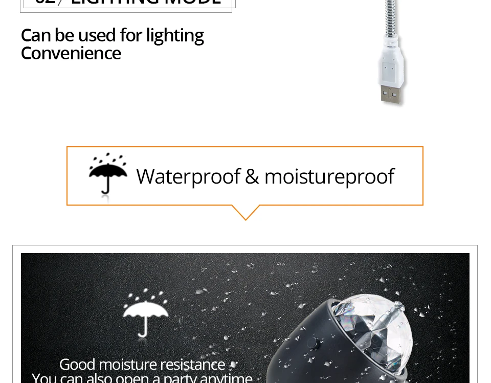 RGB stage light & white desk lamp (10)