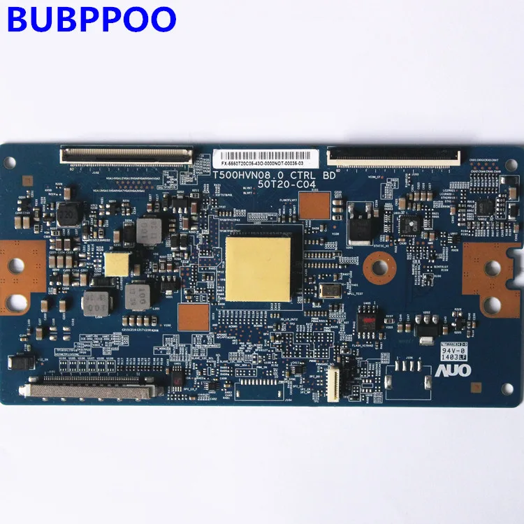 

Free shipping original logic board T500HVN08.0 CTRL BD 50T20-C04 for SONY KDL-50W800B screen T500HVF04.3