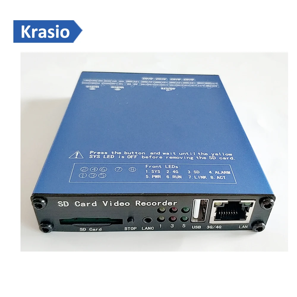 Портативная ультрафиолетовая мини-лампа на 4 канала AHD H.265 SD Card DVR Регистраторы для автомобилей такси школьный автобус мониторинга с 4G 3g gps отслеживания