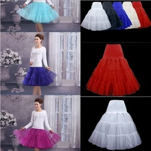 Новые Много Цветов Юбки Hoopless Свадебные Кринолин Леди Девушки Underskirt Рокабилли Танец Нижняя Юбка Юбка Туту