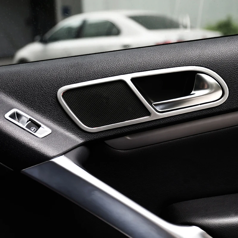 Автомобильные аксессуары подходят для vw Tiguan 2010 2011 2012 2013 2014 2015 нержавеющая сталь