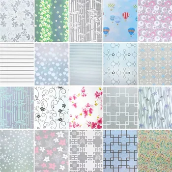 

30*200cm Stained Opaque Window Sticker Glass Film Window Privacy Film Self-adhesive Film toning Bedroom Bathroom Decorative Film