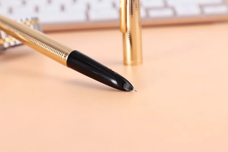 Ручка для каллиграфии из чистого алюминия Hero 335, Классическая авторучка
