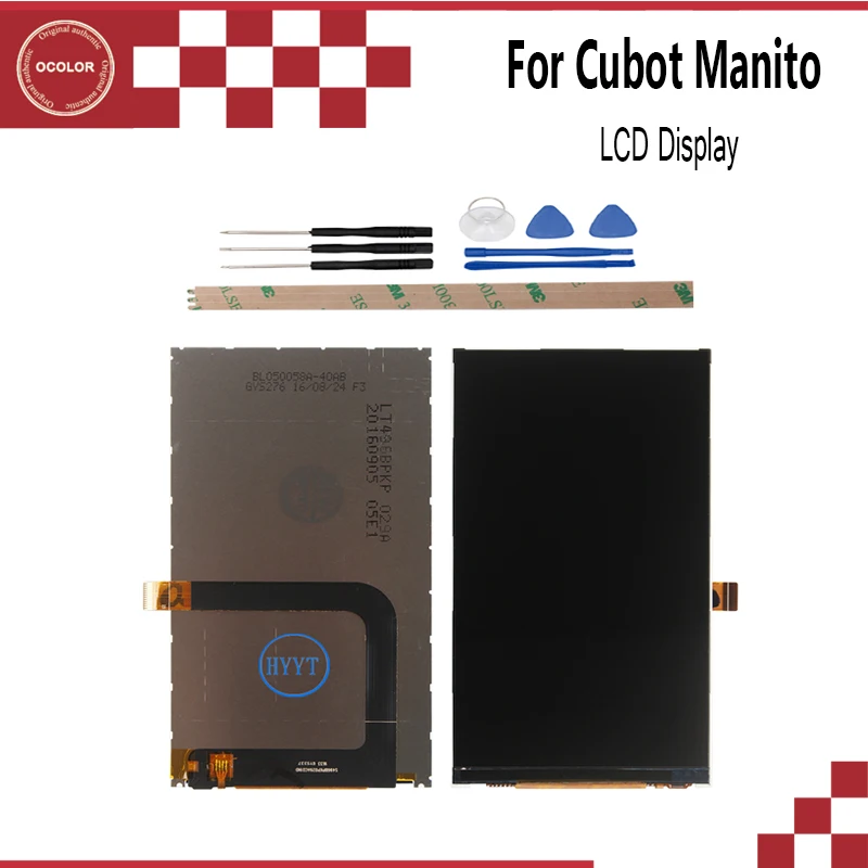 ЖК-дисплей ocolor для Cubot Manito 1280*720 5 0 дюйма аксессуары смартфона сменный экран