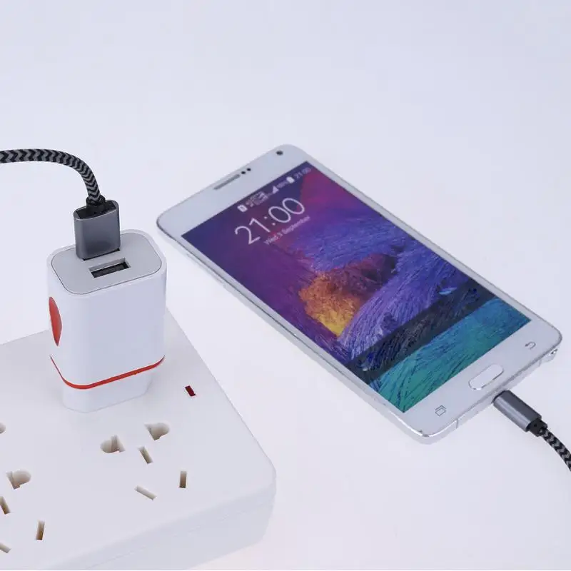 Универсальный штепсельная вилка европейского стандарта 5 в 2 1 А двойной usb