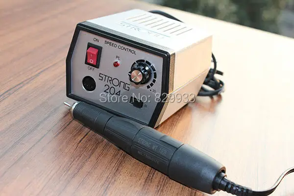 Laboratório de Prótese Casca de Ovo Liga de Escultura Dentária Pedra Madeira Morrer Pedras Preciosas Polimento Dremel Moagem Forte 204 Micromotor Equipamentos 35000 Rpm 2 Equipamento de unhas artísticas