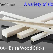 300 мм длина 2x2/3x3/4x4/5x5/6x6/7x7/8x8/9x9 мм квадратный Длинный Деревянный бар AAA+ пробкового дерева палочки полоски для самолета/лодка модель DIY