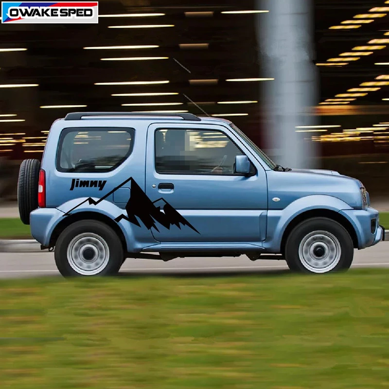 Виниловая наклейка с изображением горы для Suzuki Jimny Стайлинг внедорожника